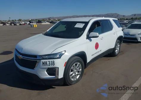 2022 Chevrolet Traverse Fwd 1Fl из США, поврежденный, VIN 1GNERLKWXNJ107631
